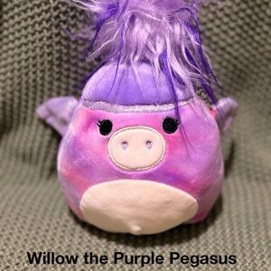 Purple Pegasus Squishmallow